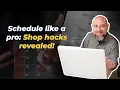 Secret Tips for Easy Shop Scheduling and Workflow Management
