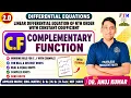 L-2 COMPLEMENTARY FUNCTION C F LINEAR DIFFERENTIAL EQUATION OF Nth ORDER WITH CONSTANT COEFFICIENT