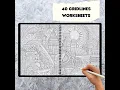 Beginner-Friendly Zentangle Patterns Easy Printable Step-by-Step Worksheets