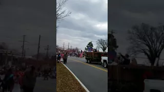 Youngsville Christmas Parade Float Candy Cannon