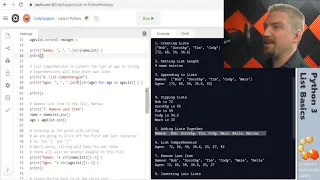 Python 3 Lists and Printing
