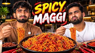We Made The SPICIEST MAGGI In The World 🥵🔥 | सबकी हालत खराब हो गई | DO NOT TRY