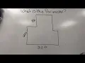 Find Perimeter With Missing Side Lengths