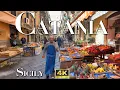 Download Lagu 🇮🇹  Catania, Sicily - Fish Market Tour | Pescheria and Piazza Carlo Alberto – 4K