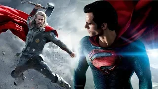Superman VS Thor Fight Battle Marvel VS DC Fanmade 