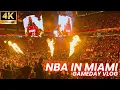 NBA In Miami Dallas Mavericks Miami Heat Gameday VLOG 4K