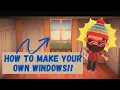 How to Make YOUR Own Windows Bonus Interior Tip Animal Crossing New Horizons