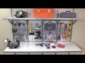 Heavyweight Diamond Plate Steel Pegboard and Shelving System