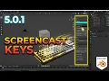 Blender 5 1 Best Screencast Keys Addon for Tutorials