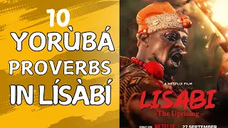 10 proverbs in lisabi part 1