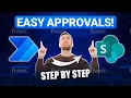 How to Create a Document Approval Workflow with SharePoint Power Automate