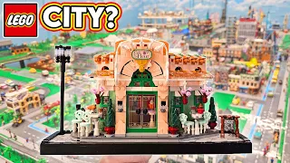 Does this work in the LEGO City? French Cafe Review