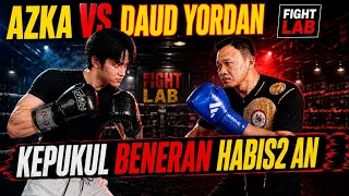 GAYA AGRESIF DAUD YORDAN BIKIN LAWAN KETAKUTAN! AZKA BELAJAR DARI RAJA KNOCKOUT!