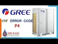 GREE VRF ERROR CODE P4 ENGLISH