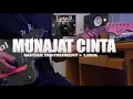 Lagu T.R.I.A.D - MUNAJAT CINTA ( Guitar Instrument cover ) Karaoke + Lirik 🎤