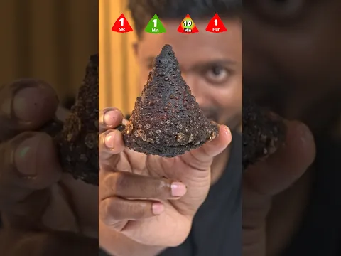 1 second vs 1 Hour Samosa