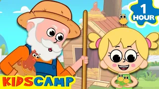 Old MacDonald Had A Farm | Nursery Rhymes And Songs For Kids | KidsCamp