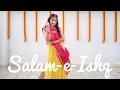 Lagu Salam E Ishq | Wedding Dance | Vartika Saini Dance |Easy dance steps for Salam e ishq |Sangeet Dance