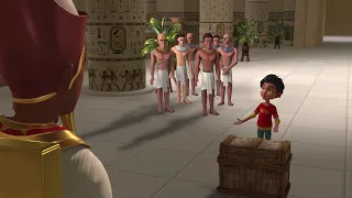 يحيي بيظهر للملك أحمس علشان ينصحه قبل خوض حربه ضد الهكسوس ياتري قاله أيه يحيى وكنوز 