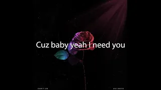 Ali Gatie Can T Lie Lyrics Video I Just Hope She Sees This 