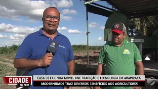 CASA DE FARINHA MÓVEL UNE TRADIÇÃO E TECNOLOGIA EM ARAPIRACA