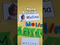 Name Recognition Activities DIY Name Activities for Pre-K and Kindergarten