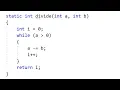 What happens if you manually divide by zero with no protection