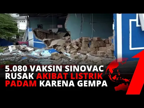 Dampak Gempa di Mamuju, 5 Ribu Lebih Vaksin Sinovac Rusak | tvOne