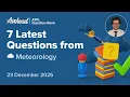 Lagu 7 Latest ATPL Meteorology Questions Explained