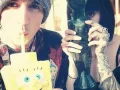 Oliver Sykes and Hannah Snowdon