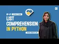 What is List Comprehension in Python EP-21 List Comprehension in Python Free Python Tutorials