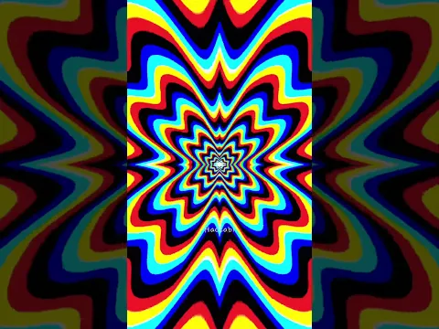 RGB Optical illusion Psychedelic Trippy video #shorts #shortvideo #hypnosis #rgb #geometry