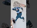Zootopia 2 Coloring Judy Hopps
