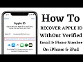 Download Lagu How To Recover Apple iD Without Verified Email \u0026 Phone Number On iPhone iPad Mac ( Latest 2021 )