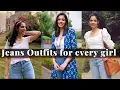 Download Lagu Jeans Outfits for EVERY BODYTYPE! Casual Looks for College 📚 or Weekends 💃🏽🐒