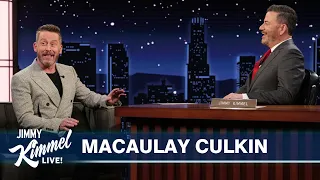 macaulay culkin on his kids not knowing he s kevin in home alone joe pesci biting him u0026 not driving