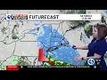 FORECAST A chilly day with increasing clouds as a developing storm system to our west approaches