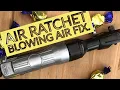 Air ratchet seized just blowing air fixed