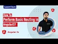 How To Perform Basic Routing In AngularJS LearnVern