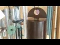 Chakra Wind Chimes temple bells and a temple gong