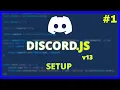 NEW Code your Own Discord Bot Discord JS v13 Getting Started Ep 1