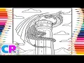 The Dragon Wrapped Around the Castle Tower coloringpagestv Spencer Maro - Starfire NCS Release