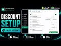 Create Discount Codes for Abandoned Carts in Whatomation Send Discounts Shipping on WhatsApp
