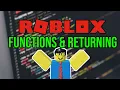 Roblox Scripting Tutorial 5 Functions Returning