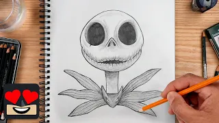 How To Draw Jack Skellington | Beginner Drawing Tutorial (Step-by-Step)