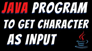 Input character from user in Java input char datatype