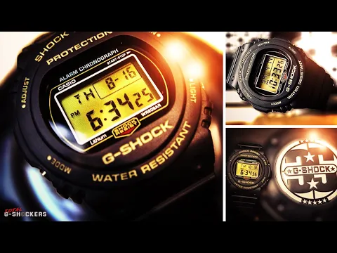 G-Shock Gallery] DW-5735D-1BER Limited Edition — золото для