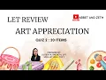 QUIZ 2 ART APPRECIATION - GENERAL EDUCATION