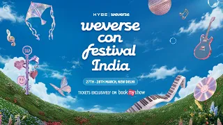 Weverse Con Festival is coming to India.