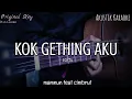 Lagu Kok Gething Aku - Mamnun feat Cimbrut ( Karaoke Akustik )